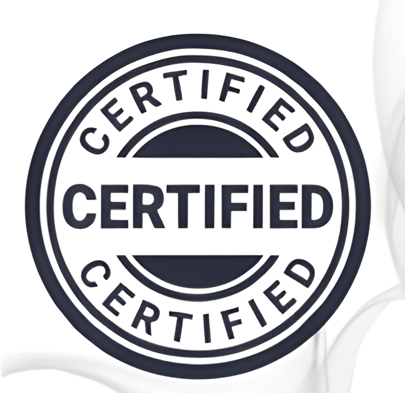 Certified certification seal