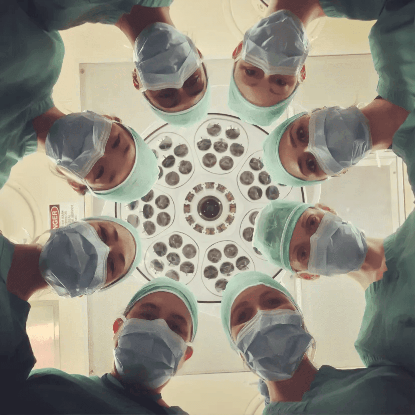 Healthcare professionals providing compassionate patient care
