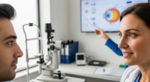 Laser eye surgery cost in India 2026 infographic showing price ranges and factors affecting pricing