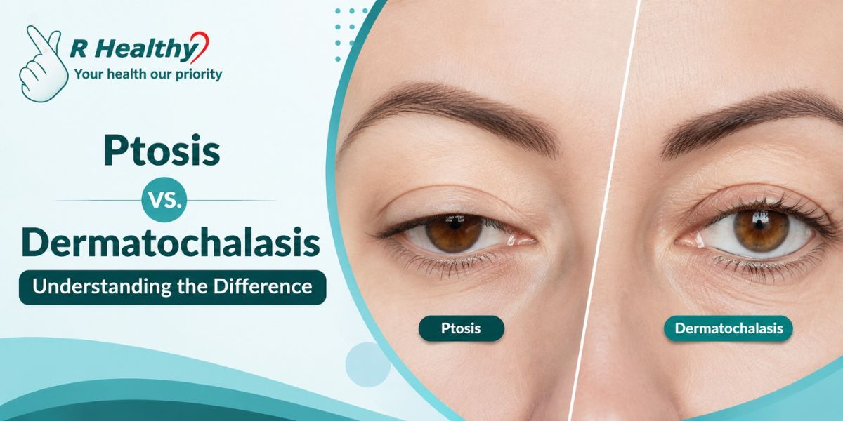 Ptosis vs. Dermatochalasis: Understanding the Difference